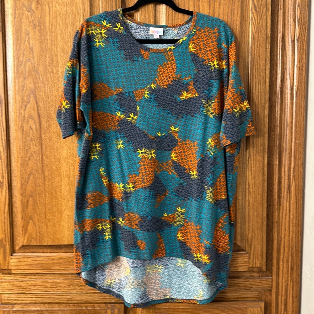 LulaRoe multicolor high low top